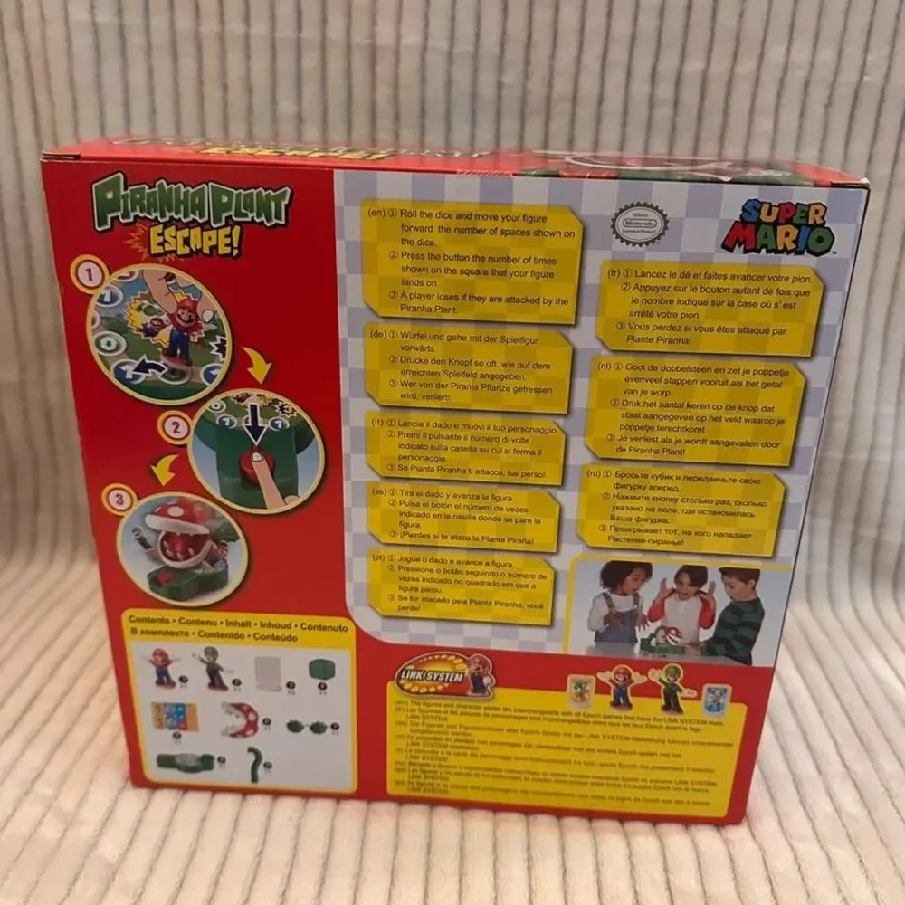Epoch Games Super Mario Piranha Plant Escape!
